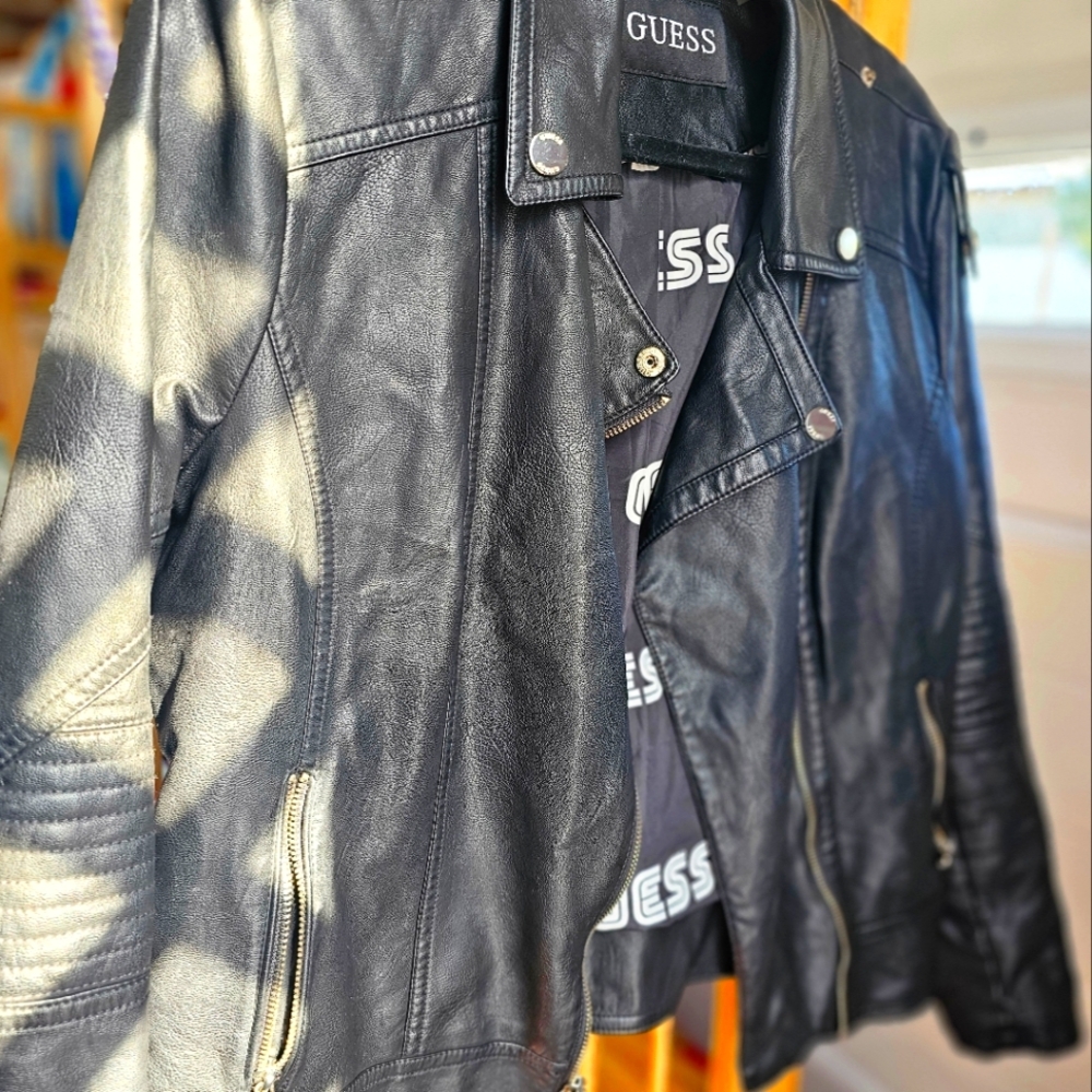 Leather Guess Jacket